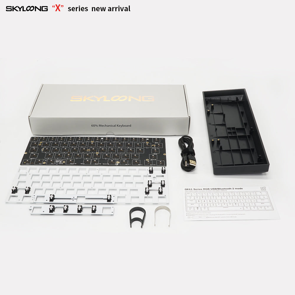 GK61X GK61XS Bluetooth RGB Backlight Mechanical Keyboard