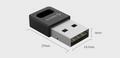 USB Bluetooth Adapter 4.0 for Desktop and Laptop